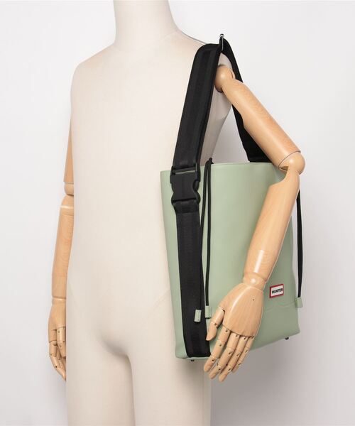 HUNTER オリジナル ラバライズド ノース サウス トート バッグ　防水 HUNTER オリジナル ラバライズド ノース サウス トート（トート