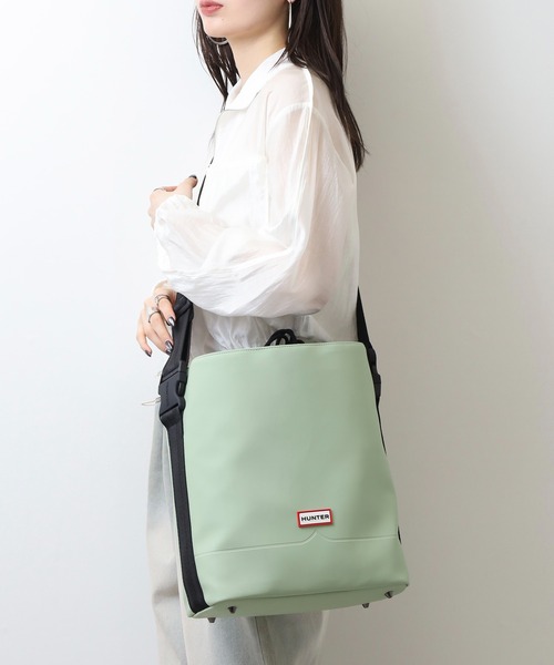 HUNTER オリジナル ラバライズド ノース サウス トート バッグ　防水 HUNTER オリジナル ラバライズド ノース サウス トート（トート