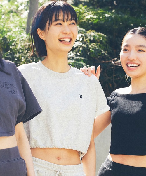 Hurley/ハーレー】レディーススウェットショートトップス ヨガ