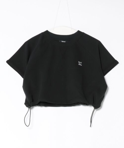 売れ筋商品|||エブンアンドオッド カットソー レディース トップス Long sleeved top - black Hurley/ハーレー】レディーススウェットショートトップス ヨガ
