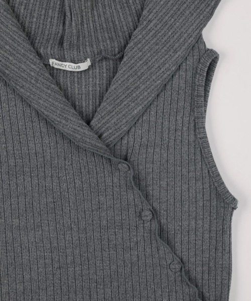 パーカー A'GEM/9 × .kom 「 FANCY CLUB/ファンシークラブ」 BIRD COWL SLEEVELESS/バードカウル スリーブ A'GEM/9 × .kom 『 FANCY CLUB/ファンシークラブ』 BIRD COWL