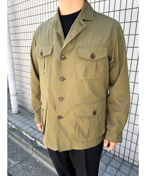 INVERTERE】SAFARI FOUR-POCKET JACKET（ミリタリージャケット