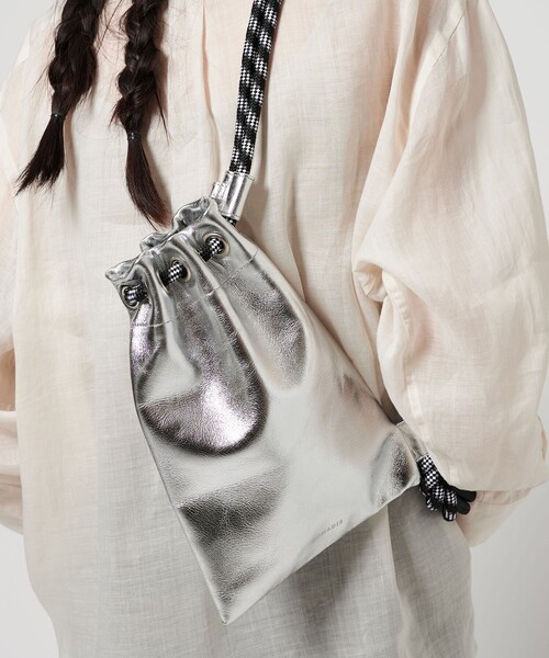 NOMADIS＞CREW メタリックカラー/ショルダーバッグ（ショルダー