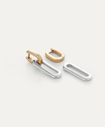 JENNYBIRD（ジェニーバード）の「【JENNY BIRD/ジェニーバード】フープピアス　2WAY　TEENI DETACHABLE LINK EARRINGS（ピアス（両耳用））」