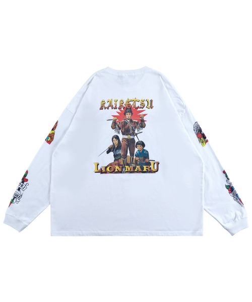 MEDICOM TOY(メディコムトイ)の「MLE 快傑ライオン丸 「LION FACE」 LONG TEE(Tシャツ/カットソー・メンズ・その他・LARGE/X-LARGE)」の2枚目の写真