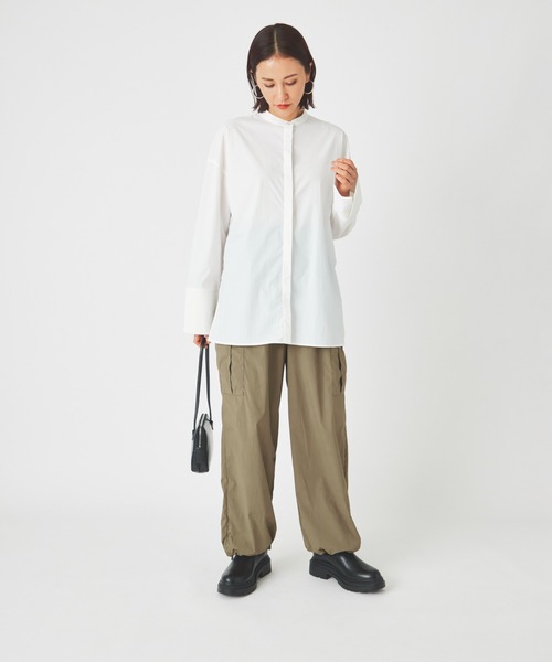 ever closet（エバークローゼット）の「レディス 撥水 カーゴパンツ（カーゴパンツ・レディース・ブラック/カーキ・FREE）」の12枚目の写真