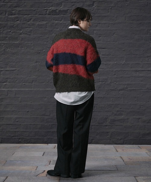 ENDER PRODUCTS（エンダープロダクツ）の「ストレイタムWジャガードウォッシャブルシャギーニット【ENDER PRODUCTS/エンダープロダクツ】（ニット/セーター・メンズ・レッド系・M）」の17枚目の写真