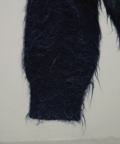 ENDER PRODUCTS（エンダープロダクツ）の「ストレイタムWジャガードウォッシャブルシャギーニット【ENDER PRODUCTS/エンダープロダクツ】（ニット/セーター・メンズ・レッド系・M）」の6枚目の写真