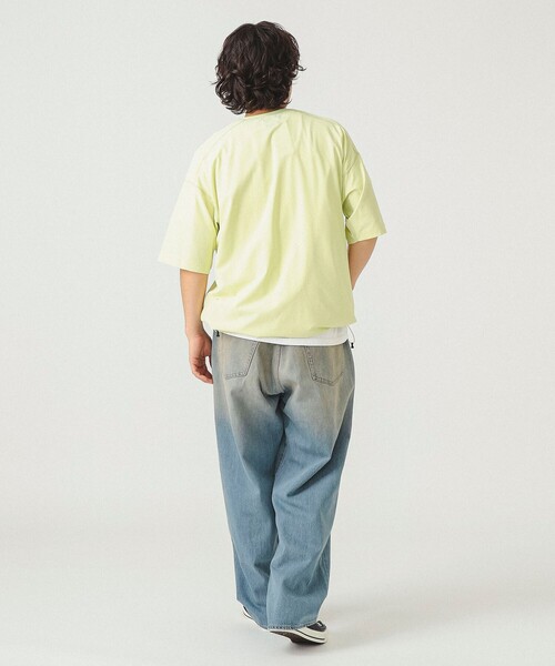 BEAMS（ビームス）の「BEAMS / テック フラットシーマ Tシャツ（Tシャツ/カットソー・メンズ・ブラック系その他4/イエロー系その他3/レッド系その他2・M/L/XL/S）」の6枚目の写真