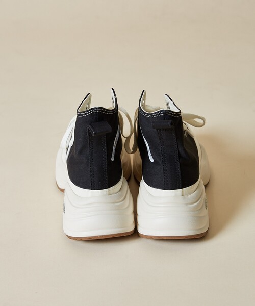 CONVERSE(コンバース)の「CONVERSE/コンバース ALL STAR SURGETRAINER HI/オールスターサージトレーナーキャンバス ハイカット 厚底スニーカー 限定展開(スニーカー・レディース・ブラック/サックスブルー・24.0cm/25.0cm/23.0cm)」の8枚目の写真