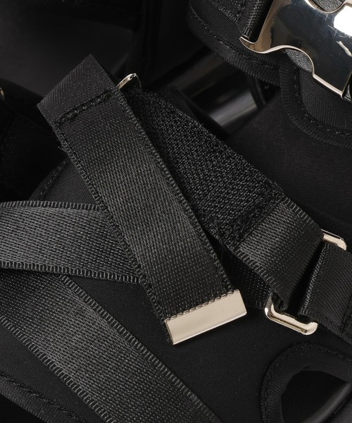 HARE（ハレ）の「クリアソールクロスサンダル(HARE)（サンダル・メンズ・ブラック・SMALL/MEDIUM/LARGE）」の14枚目の写真