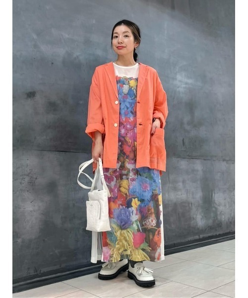 ZUCCa（ズッカ）の「シアーフラワー / ワンピース / (O)（ワンピース・レディース・ホワイト/ブラック・M size）」の8枚目の写真
