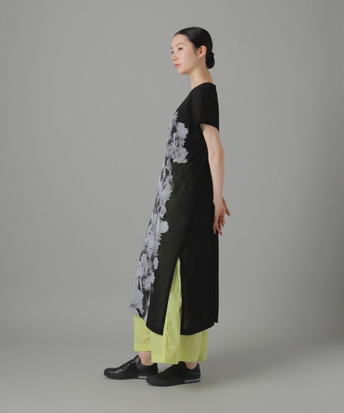 ZUCCa（ズッカ）の「シアーフラワー / ワンピース / (O)（ワンピース・レディース・ホワイト/ブラック・M size）」の14枚目の写真