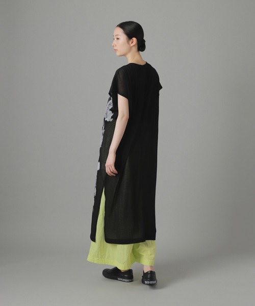 ZUCCa（ズッカ）の「シアーフラワー / ワンピース / (O)（ワンピース・レディース・ホワイト/ブラック・M size）」の15枚目の写真