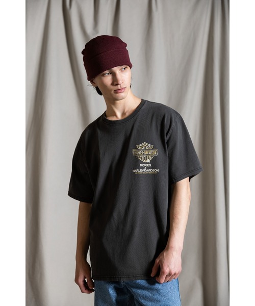 Dickies(R) x H-D(R)ヘビーウェイトフレーミングイーグルTシャツ