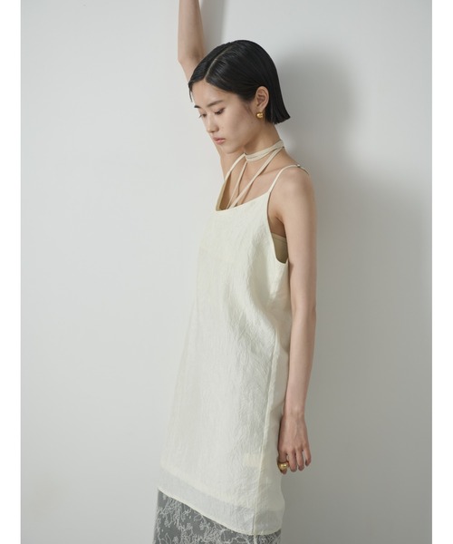 AIC.(エーアイシー)の「レースコンビネーションワッシャーロングワンピース(ワンピース・レディース・アイボリー/ブラック・FREE)」の13枚目の写真