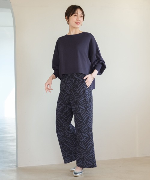 Elura（エルーラ）の「リネンブレンドやわらかパンツ＜低身長サイズあり＞/292520（その他パンツ・レディース・ネイビー/カーキ/ブラウン系その他/ライトベージュ・MEDIUM/LARGE/FREE(S)/X-LARGE）」の11枚目の写真