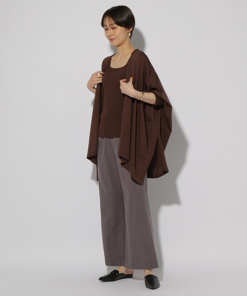 Elura（エルーラ）の「リネンブレンドやわらかパンツ＜低身長サイズあり＞/292520（その他パンツ・レディース・ネイビー/カーキ/ブラウン系その他/ライトベージュ・MEDIUM/LARGE/FREE(S)/X-LARGE）」の6枚目の写真