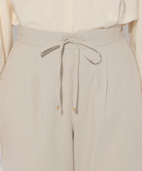 Elura（エルーラ）の「リネンブレンドやわらかパンツ＜低身長サイズあり＞/292520（その他パンツ・レディース・ネイビー/カーキ/ブラウン系その他/ライトベージュ・MEDIUM/LARGE/FREE(S)/X-LARGE）」の21枚目の写真