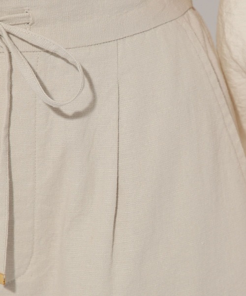 Elura（エルーラ）の「リネンブレンドやわらかパンツ＜低身長サイズあり＞/292520（その他パンツ・レディース・ネイビー/カーキ/ブラウン系その他/ライトベージュ・MEDIUM/LARGE/FREE(S)/X-LARGE）」の17枚目の写真