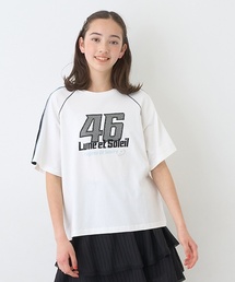 pom ponette junior（ポンポネットジュニア）の「ナンバリングロゴTシャツ（Tシャツ/カットソー・キッズ）」