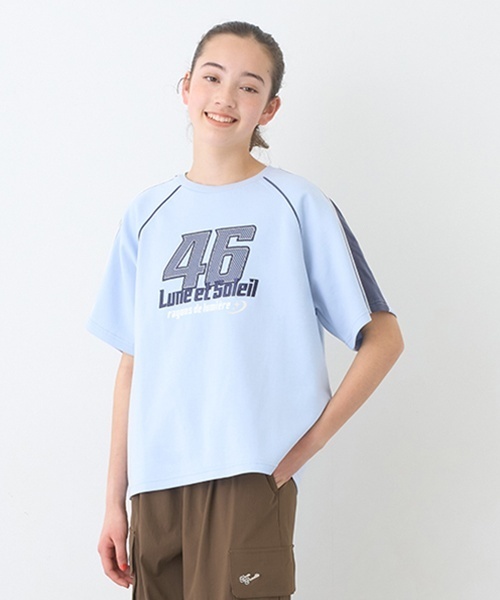 pom ponette Tシャツ ヘムシャツレイヤードライクTシャツ（Tシャツ） | pom ponette