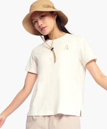 AIGLE | 抗菌防臭 吸水速乾 ワンポイント グラフィックロゴ 半袖Tシャツ(Tシャツ/カットソー)