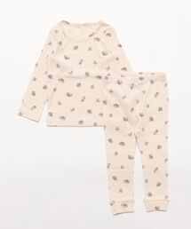 Quincy Mae（クインシーメイ）の「Ribbed Tee + Legging Set || Wild Flowers（その他ベビー用品）」