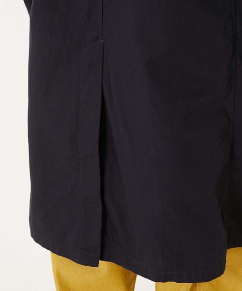 BLUE BLUE(ブルーブルー)の「ワークオックス ショップコート(トレンチコート・メンズ・ネイビー・SMALL/MEDIUM/LARGE/X-LARGE)」の4枚目の写真