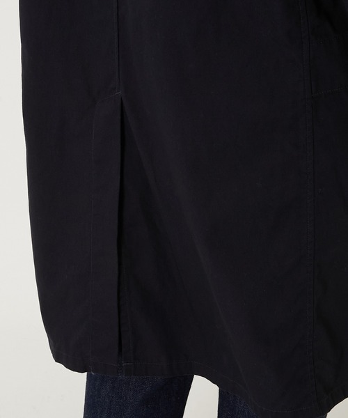 BLUE BLUE(ブルーブルー)の「ワークオックス ショップコート(トレンチコート・メンズ・ネイビー・SMALL/MEDIUM/LARGE/X-LARGE)」の18枚目の写真