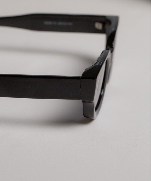 ブラック スクエア サングラス　y2k sunglasses サングラス y2k 横長 スクエア エディ - メルカリ