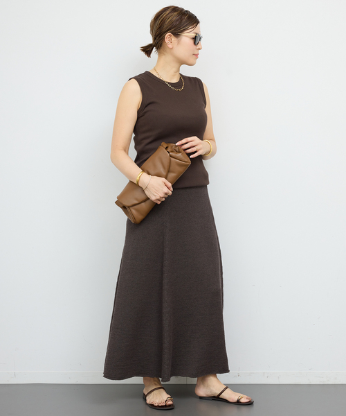 NICOLAS LAINAS/ニコラスライナス】BROWN SNAKE SANDAL（サンダル