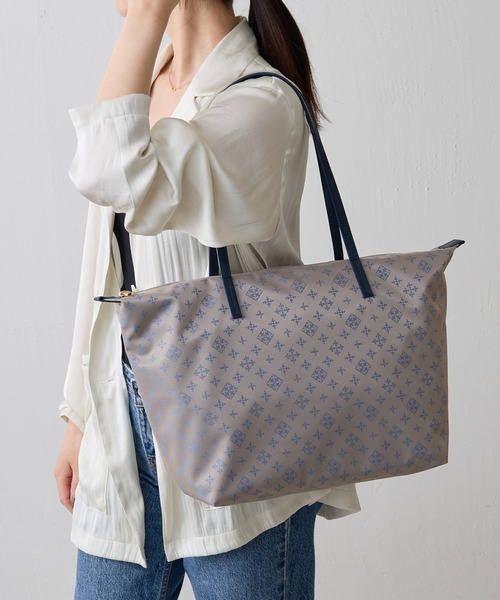 russet（ラシット）の「［380g/軽量］ファスナー付き ナイロントート