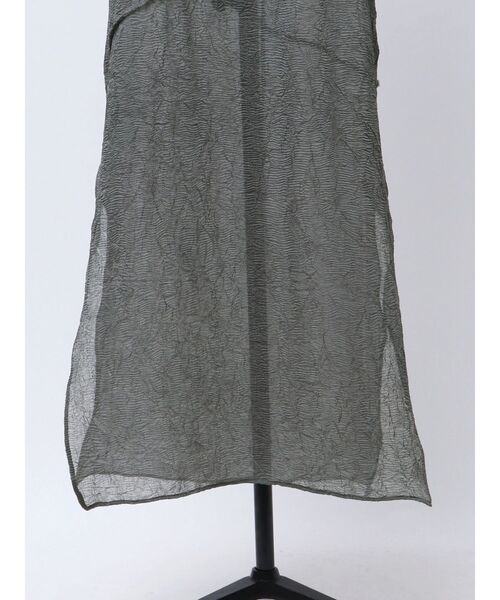 VEQUM(VEQUM)の「【VEQUM】CHAMBRAY SHEER MAXI ONE PIECE(ワンピース・レディース・ブラック/グレー/アイボリー・FREE)」の14枚目の写真