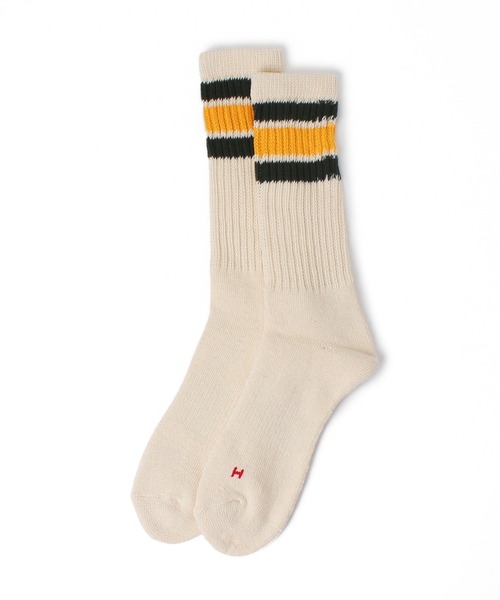 Healthknit（ヘルスニット）の「Healthknit Crew Socks 3足組（ソックス/靴下・メンズ・アイボリー/ホワイト/その他1/その他2/その他3/その他4/ブラック・S/M）」の18枚目の写真
