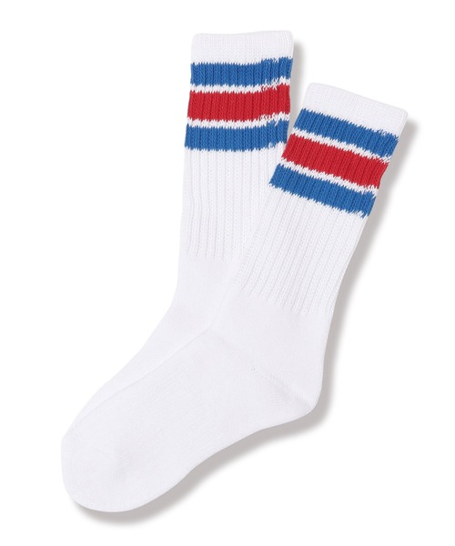 Healthknit（ヘルスニット）の「Healthknit Crew Socks 3足組（ソックス/靴下・メンズ・アイボリー/ホワイト/その他1/その他2/その他3/その他4/ブラック・S/M）」の22枚目の写真