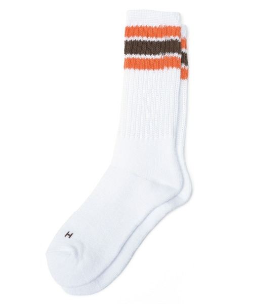 Healthknit（ヘルスニット）の「Healthknit Crew Socks 3足組（ソックス/靴下・メンズ・アイボリー/ホワイト/その他1/その他2/その他3/その他4/ブラック・S/M）」の15枚目の写真