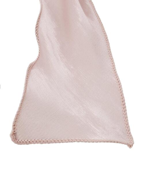 INGNI（イング）の「ラメ入りメローリボンシュシュ（その他ヘアアクセサリー・レディース・ピンク系8/ブラック/オフホワイト・ONE SIZE）」の8枚目の写真