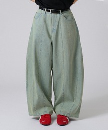 ONCILY | SUPER BAGGY CURVE DENIM PANTS / スーパーバギーカーブデニムパンツ(デニムパンツ)