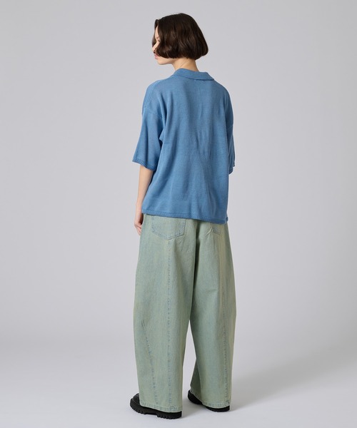 muhet バギーデニム SUPER BAGGY CURVE DENIM PANTS / スーパーバギーカーブデニム