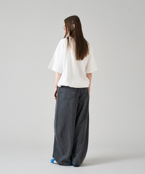 SUPER BAGGY CURVE DENIM PANTS / スーパーバギーカーブデニム