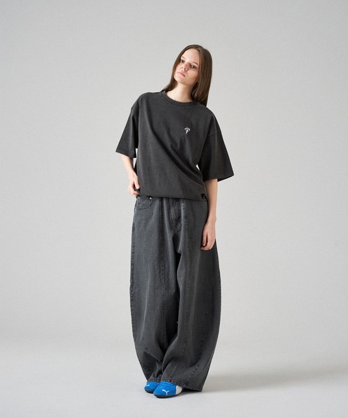 muhet バギーデニム SUPER BAGGY CURVE DENIM PANTS / スーパーバギーカーブデニム