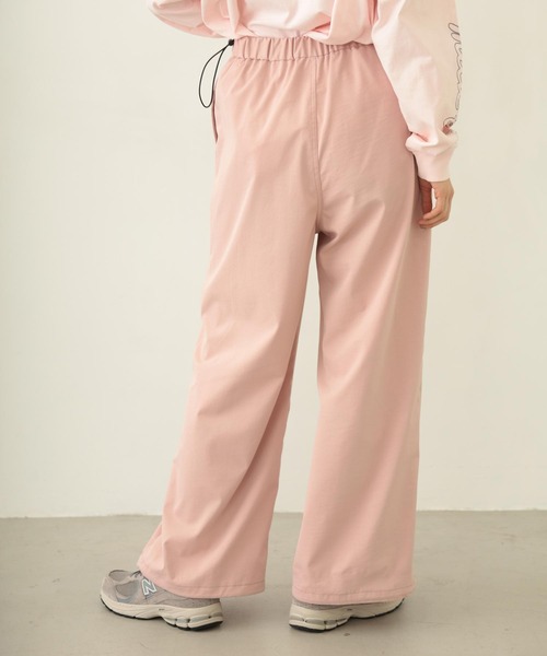 MILKFED.（ミルクフェド）の「FRONT LINE ZIP UP PANTS（その他パンツ・レディース・ピンク/ブラック/グリーン・S/M）」の18枚目の写真
