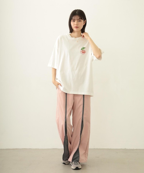 MILKFED.（ミルクフェド）の「FRONT LINE ZIP UP PANTS（その他パンツ・レディース・ピンク/ブラック/グリーン・S/M）」の19枚目の写真