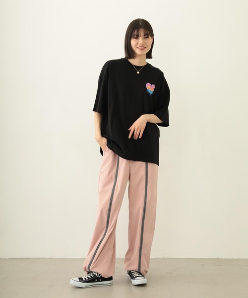 MILKFED.（ミルクフェド）の「FRONT LINE ZIP UP PANTS（その他パンツ・レディース・ピンク/ブラック/グリーン・S/M）」の21枚目の写真