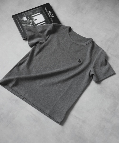 Ulysses(ユリシス)の「ワンポイント刺繍Tシャツ(Tシャツ/カットソー・レディース・ブラック/ホワイト/グレー・L/M)」の16枚目の写真