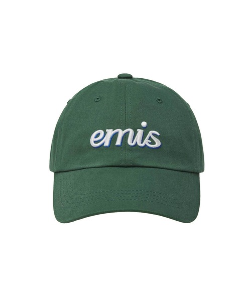 EMIS(イミス)の「LAYERED LOGO BALL CAP(キャップ・レディース・チャコール/ベージュ/ネイビー/ブラウン/グリーン/ピンク/レッド/ブラック・FREE)」の5枚目の写真