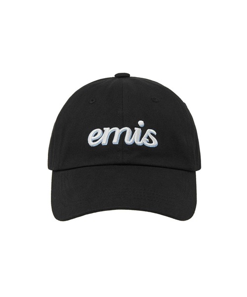 EMIS(イミス)の「LAYERED LOGO BALL CAP(キャップ・レディース・チャコール/ベージュ/ネイビー/ブラウン/グリーン/ピンク/レッド/ブラック・FREE)」の2枚目の写真