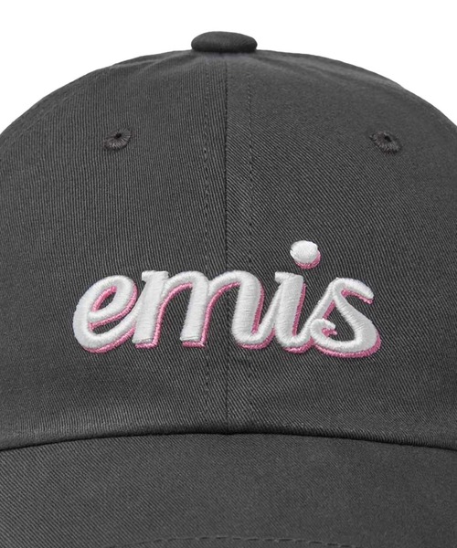 EMIS(イミス)の「LAYERED LOGO BALL CAP(キャップ・レディース・チャコール/ベージュ/ネイビー/ブラウン/グリーン/ピンク/レッド/ブラック・FREE)」の16枚目の写真
