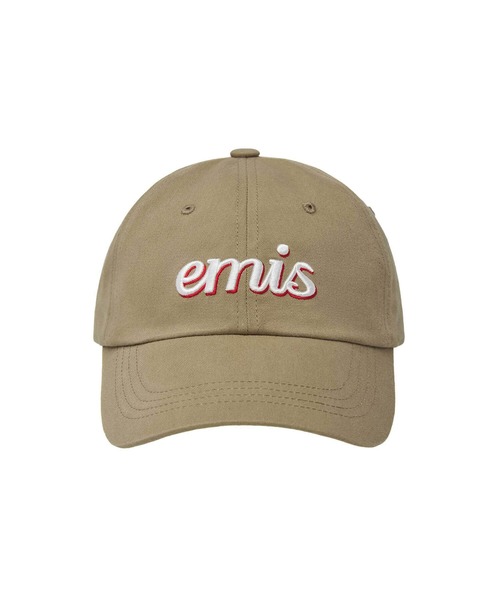 EMIS(イミス)の「LAYERED LOGO BALL CAP(キャップ・レディース・チャコール/ベージュ/ネイビー/ブラウン/グリーン/ピンク/レッド/ブラック・FREE)」の20枚目の写真